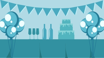 Free Blue Party Background Template to Edit Online Free Blue Party Background Template to Edit Online