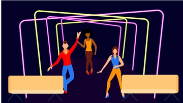 Free Club Party Background Template to Edit Online