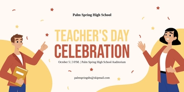 Free Teacher's Day Celebration Banner Template to Edit Online Free Teacher's Day Celebration Banner Template to Edit Online