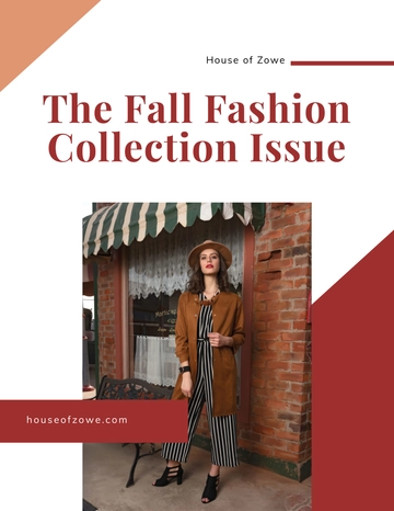 Free New Autumn/Fall Collection Flyer Template to Edit Online
