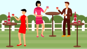 Free Backyard Party Background Template to Edit Online
