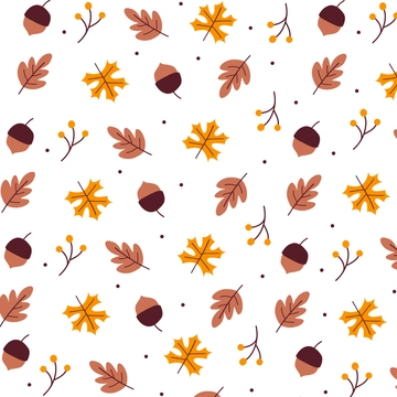 Free Autumn Pattern Clipart Template to Edit Online