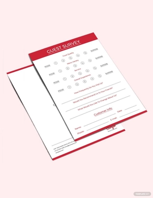 Comment Card Template