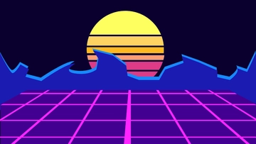 Free Retro Gaming Background Template to Edit Online
