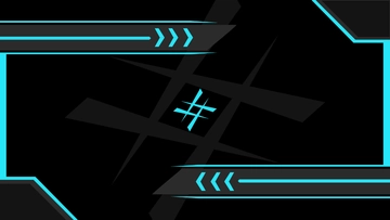 Free Black Gaming Background Template to Edit Online
