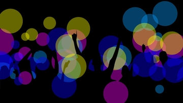 Free Blurred Party Background Template to Edit Online