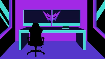 Free Gaming Room Background Template to Edit Online