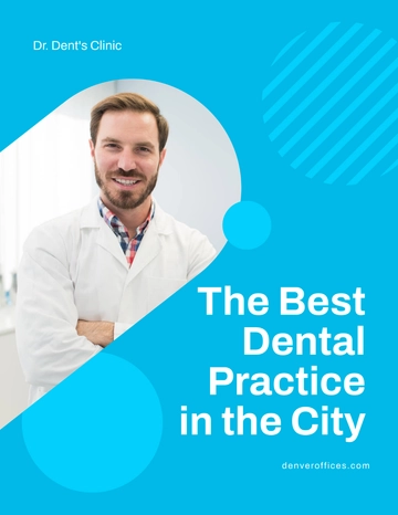 Free Dental Practice Flyer Template to Edit Online