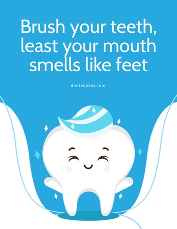 Free Funny Dental Flyer Template to Edit Online