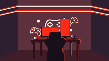 Free Gaming Wall Background Template to Edit Online