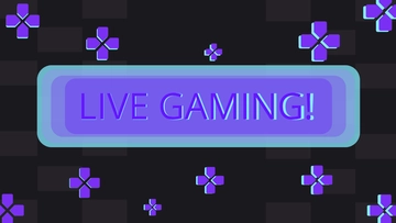 Free Live Gaming Background Template to Edit Online