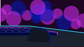 Free Gaming Blur Background Template to Edit Online