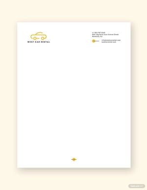 Transport Letterhead Template