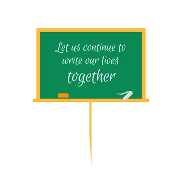 Free Chalkboard Cake Topper Template to Edit Online