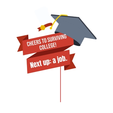 Free Graduation Cake Topper Template to Edit Online