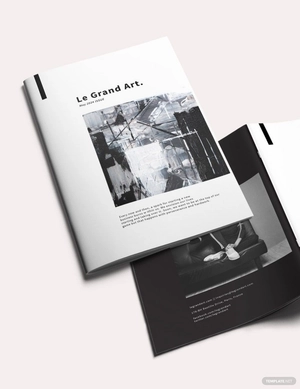 Elegant Art Magazine Template