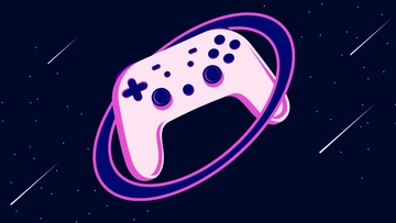 Free Galaxy Gaming Background Template to Edit Online