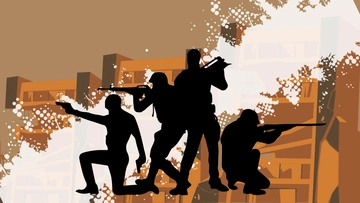 Free War Gaming Background Template to Edit Online