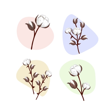 Free Cotton Plant Clipart Template to Edit Online