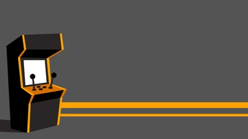 Free Retro Arcade Gaming Background Template to Edit Online