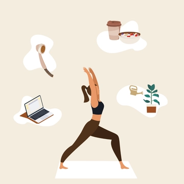 Free Good Morning Concept Clipart Template to Edit Online