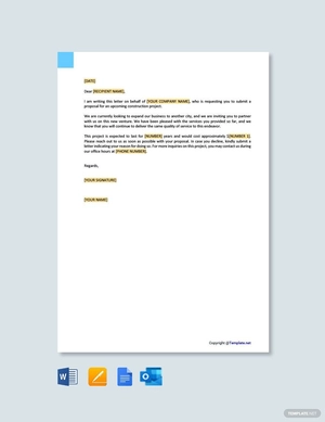 Project Proposal Request Letter