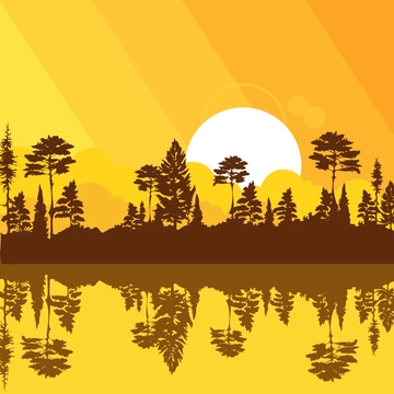 Free Good Morning Sunrise Clipart Template to Edit Online