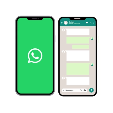 Free WhatsApp Screen Clipart Template to Edit Online