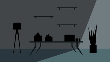 Free Dark Office Background Template to Edit Online