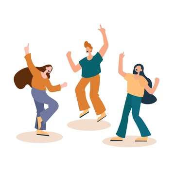 Free Happy People Clipart Template to Edit Online