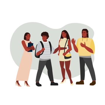 Free Black People Clipart Template to Edit Online