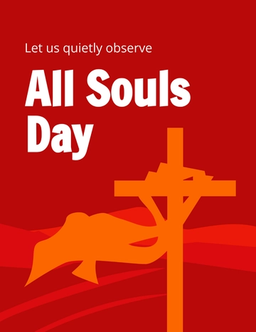 Free All Souls Day Flyer Template to Edit Online