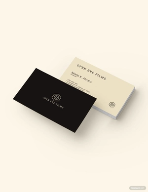 Video producer business card Template