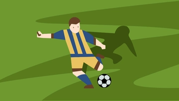 Free Football Player Background Template to Edit Online