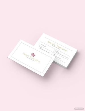 Wedding Photography Business Card Template