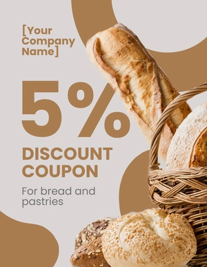 Free Discount Coupon Flyer Template to Edit Online