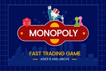 Free Aesthetic Monopoly Box Template to Edit Online