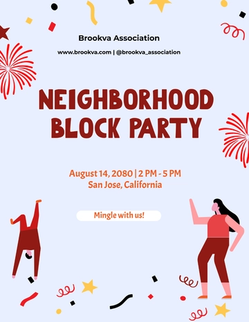 Free Neighborhood Block Party Flyer Template to Edit Online Free Neighborhood Block Party Flyer Template to Edit Online