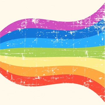 Free Grunge Rainbow Clipart Template to Edit Online