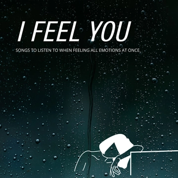 Free Feels Playlist Cover Template to Edit Online