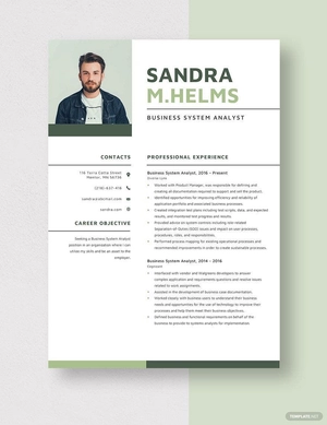 Business System Analyst Resume