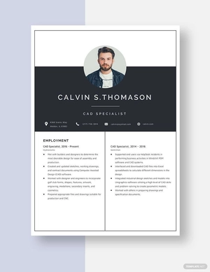 CAD Specialist Resume