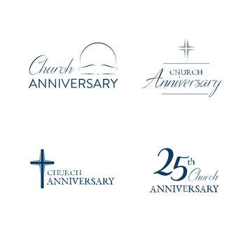 Free Church Anniversary Clipart Template to Edit Online