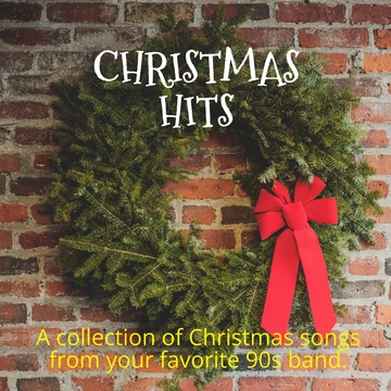Free Simple Holiday/Festive/Celebration Playlist Cover Template to Edit Online