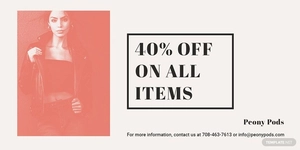 Fashion Sale Expo Blog Post Template