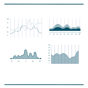 Free Wave Graph Clipart Template to Edit Online