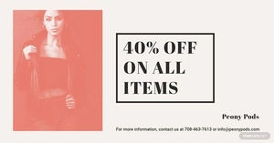 Fashion Sale Expo LinkedIn Blog Post Template