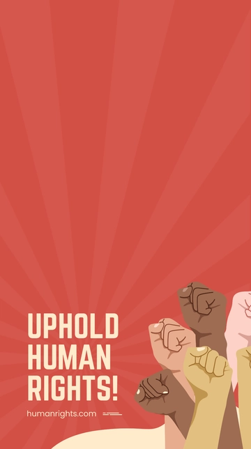 Free Vintage Human Rights Snapchat Geofilter Template to Edit Online