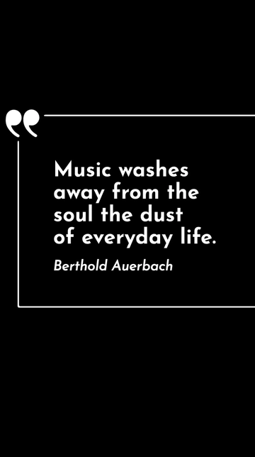 Free Music Cleanses the Soul: A Quote Template to Edit Online