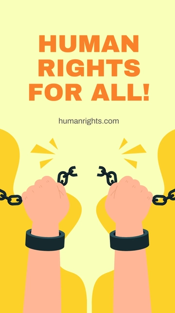 Free Human Rights Campaign Instagram Story Template to Edit Online